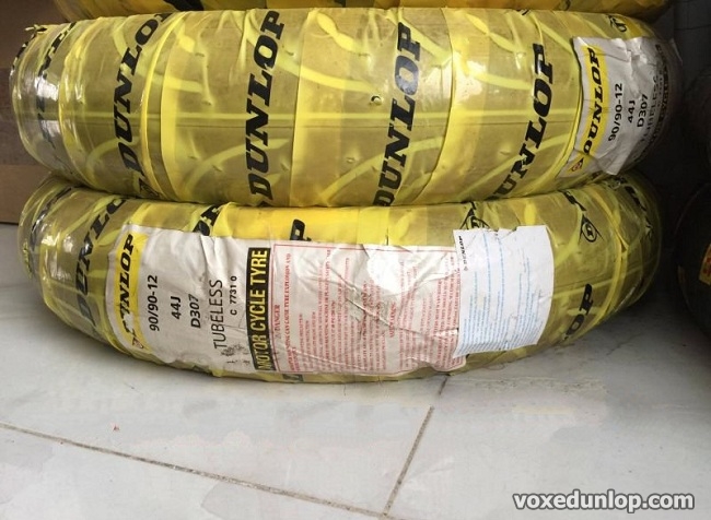 Vỏ xe dunlop d307 9090-12 lead scr 110 - 1