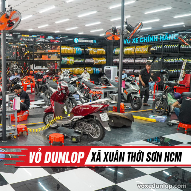 Bán vỏ dunlop xã xuân thới sơn hcm - 1