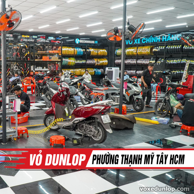 Bán vỏ dunlop phường thạnh mỹ tây hcm - 1