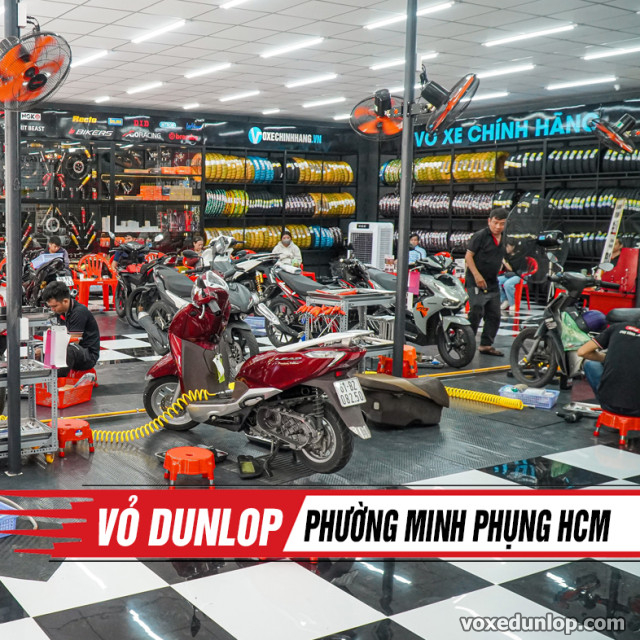 Bán vỏ dunlop phường minh phụng hcm - 1