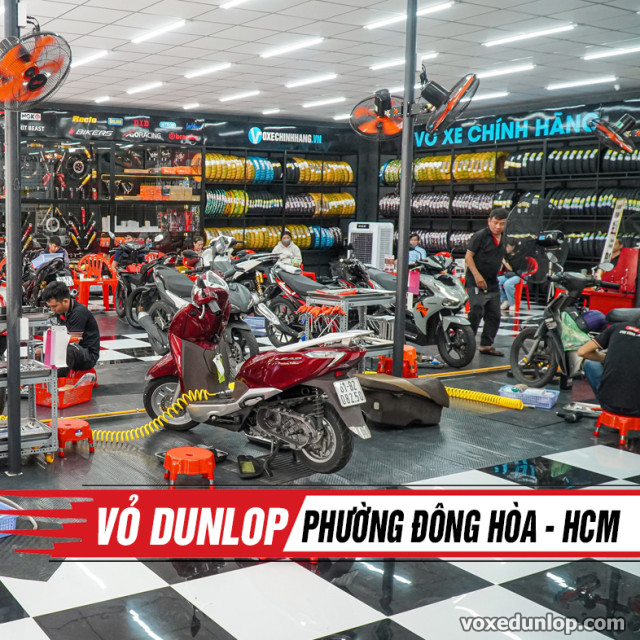 Bán vỏ dunlop phường đông hòa hcm - 1
