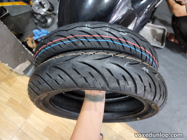 Thay vỏ xe feliz neo loại nào tốt giá vỏ dunlop bao nhiêu - 5