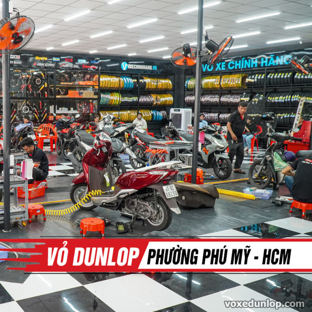 Bán vỏ dunlop phường phú mỹ hcm - 1