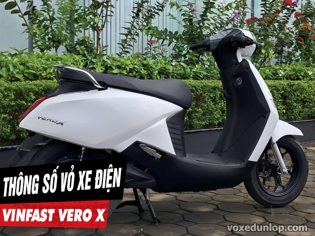 Thông số vỏ xe điện vinfast vero x như thế nào vỏ dunlop nào tốt - 1