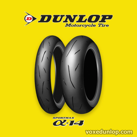 Vỏ Dunlop Sportmax Alpha 14 120/70ZR-17